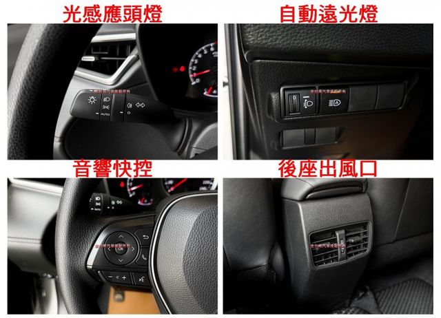 【影音特仕版】僅跑【七萬】里程擔保【原鈑件】ACC跟車／車道偏移／免鑰匙系統／恆溫空調／藍牙／多視角顯影／後座出風口  第15張相片