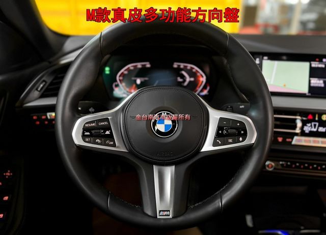 218I【Ｍ－SPORT】【新車181萬】僅跑【六萬】【M版套件】ACC／麂皮座椅／全數位虛擬座艙／盲點【已認證完畢】  第10張相片
