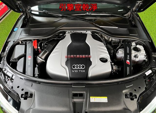 50TDI QUATTRO【全車原鈑件】【菱格紋內裝】BOSE音響／天窗／電動尾門／車道偏離／快撥／四區恆溫／18吋鋁圈  第19張相片