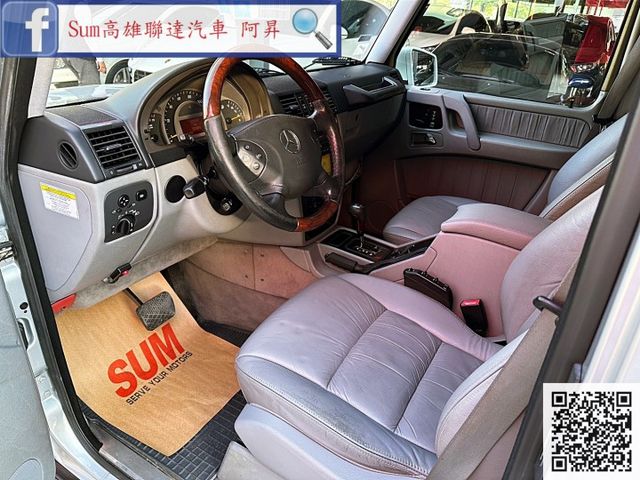 2006 M-BENZ G500 5.0 僅跑12萬公里 男人的逸品 上膛般的開關門聲音 挑戰最便宜 可全貸  第17張相片