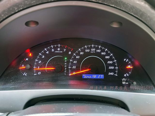 2009 TOYOTA CAMRY 2.0/僅行駛8萬公里/市場稀有極低里程釋出/可全額貸款/可線上視訊賞車  第14張相片