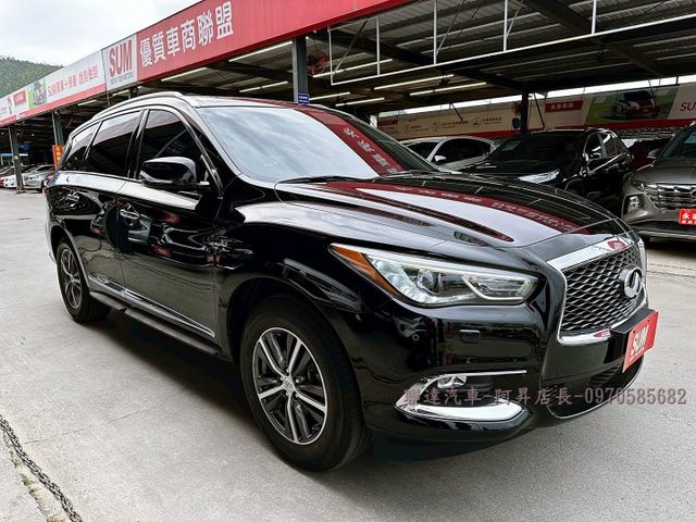 2019領牌 INFINITI QX60 3.5七人座/僅行駛12.9萬公里/新車25x萬/可全額貸款/可線上視訊賞車  第2張相片