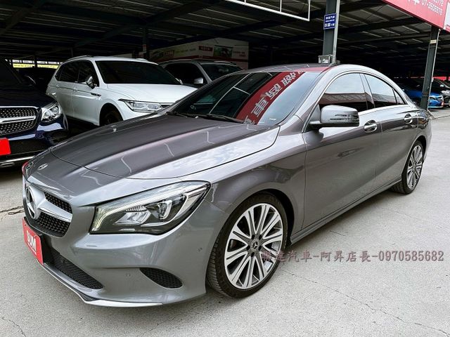 2018 M-BENZ CLA200 1.6/總代理小改後末代車型/僅行駛7.8萬公里/可全額貸款/可線上視訊賞車  第2張相片