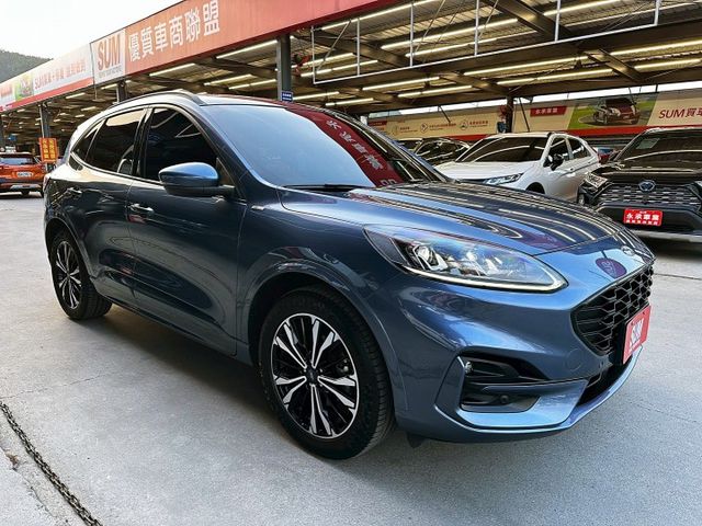 2020 FORD KUGA ST-LINE 2.0/最頂級版本/里程雖高但價格非常便宜/可全額貸款/可線上視訊賞車  第2張相片