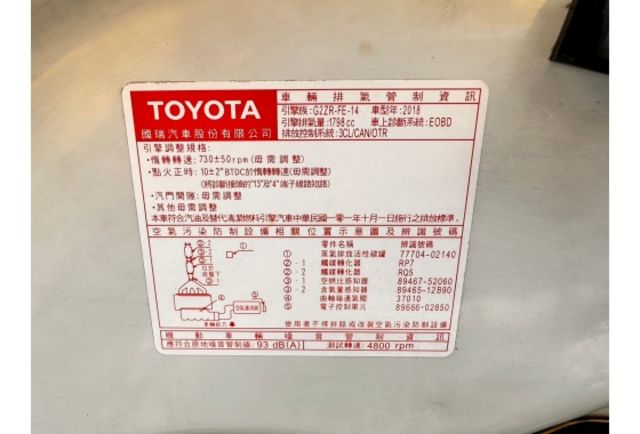 本月特價 一手車 跑超少 顏色漂亮  第11張相片