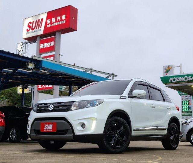16年 VITARA 免鑰匙摸門啟動 定速巡航 恆溫空調 換檔快撥 藍芽連線 自動感應頭燈 雨刷 怠速熄火  第1張相片