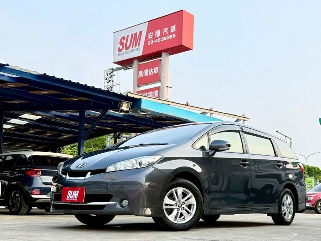 11年 WISH E版 七人座 定速巡航 恆溫空調 駐車雷達 安卓機影音 後座出風口 導航系統 倒車顯影  第1張相片