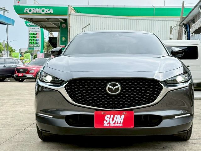 23年 CX-30 僅跑2萬 原廠保養紀錄 ACC跟車系統 LED頭燈 車道維持輔助 盲點偵測 CARPLAY 分區溫控  第3張相片
