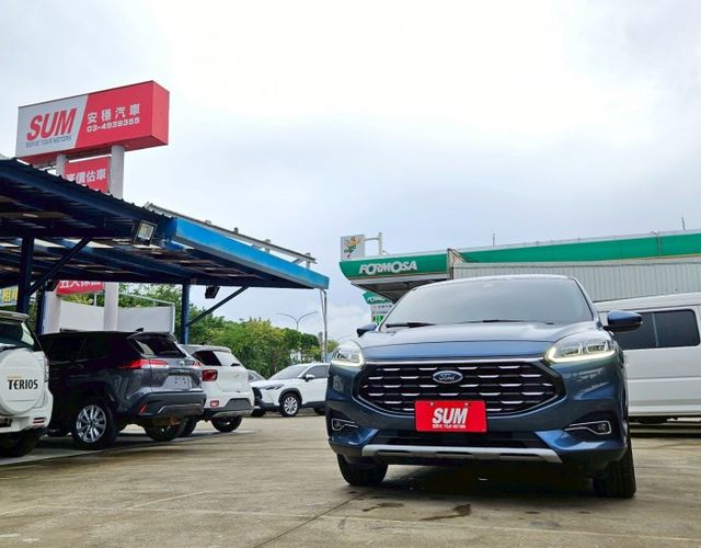 21年 KUGA 180匹大馬力休旅 Level 2輔助駕駛 CARPLAY 5種動態行車模式 電動座椅 分區溫控 盲點  第2張相片