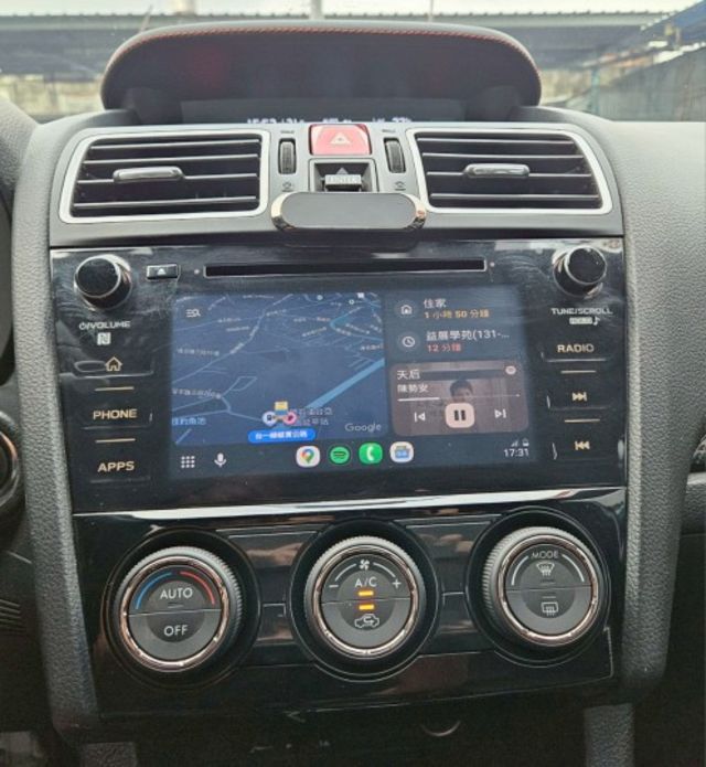20年式 WRX 黑白雙色 全時四輪傳動 預防車道偏離輔助 換檔快撥 ACC跟車系統 盲點偵測 CARPLAY  第16張相片