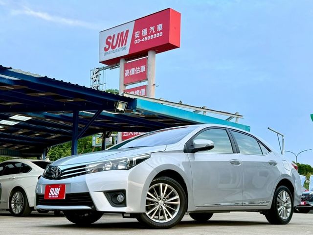 16年 ALTIS Safety+ 免鑰匙摸門解鎖啟動 恆溫空調 定速巡航 導航系統 倒車顯影 方向盤快控鍵  第1張相片