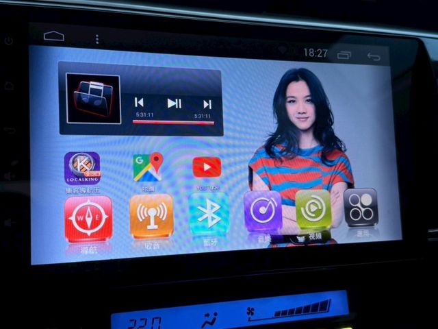 16年 ALTIS Safety+ 免鑰匙摸門解鎖啟動 恆溫空調 定速巡航 導航系統 倒車顯影 方向盤快控鍵  第12張相片