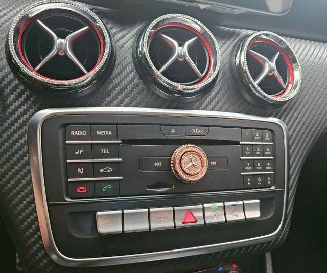 全景天窗 AMG空力套件 雙跑車座椅/電動調整/記憶/紅色安全帶 無線CARPLAY 滿天星水箱護罩  第13張相片