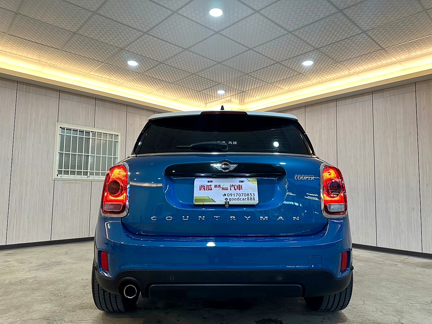 LINE:goodcar888 2018年 Mini Cooper Countryman 1.5 6速手自排 渦輪增壓 升級18吋鋁圈(Michelin輪胎)  第17張相片