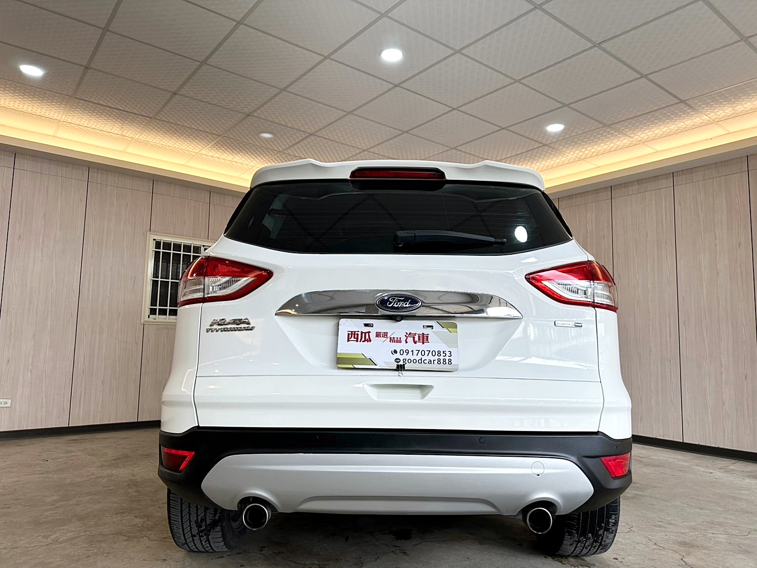 LINE:goodcar888 最頂級 兩年保固 2016年 Ford Kuga 2.0 旗艦型 4WD 新車價120萬 6速手自排 渦輪增壓  第15張相片
