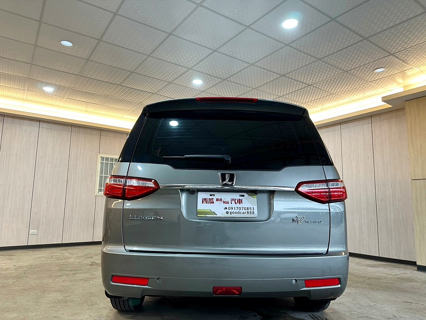 LINE:goodcar888 兩年保固 2015年 Luxgen M7 Turbo 旗艦型 新車價113萬 僅跑五萬 影音升級Android  第15張相片