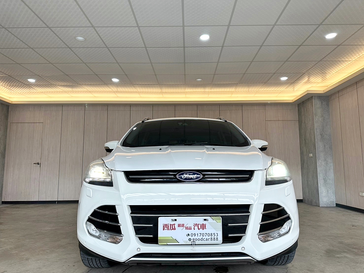 LINE:goodcar888 2016年 Ford Kuga 2.0 旗艦型 4WD 新車價120萬 6速手自排 渦輪增壓  第10張相片