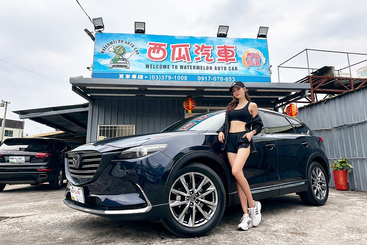 LINE ID:goodcar888 2017年 Mazda CX-9 SKY-G AWD旗艦型 四輪傳動 新車價177萬 七人座  第1張相片