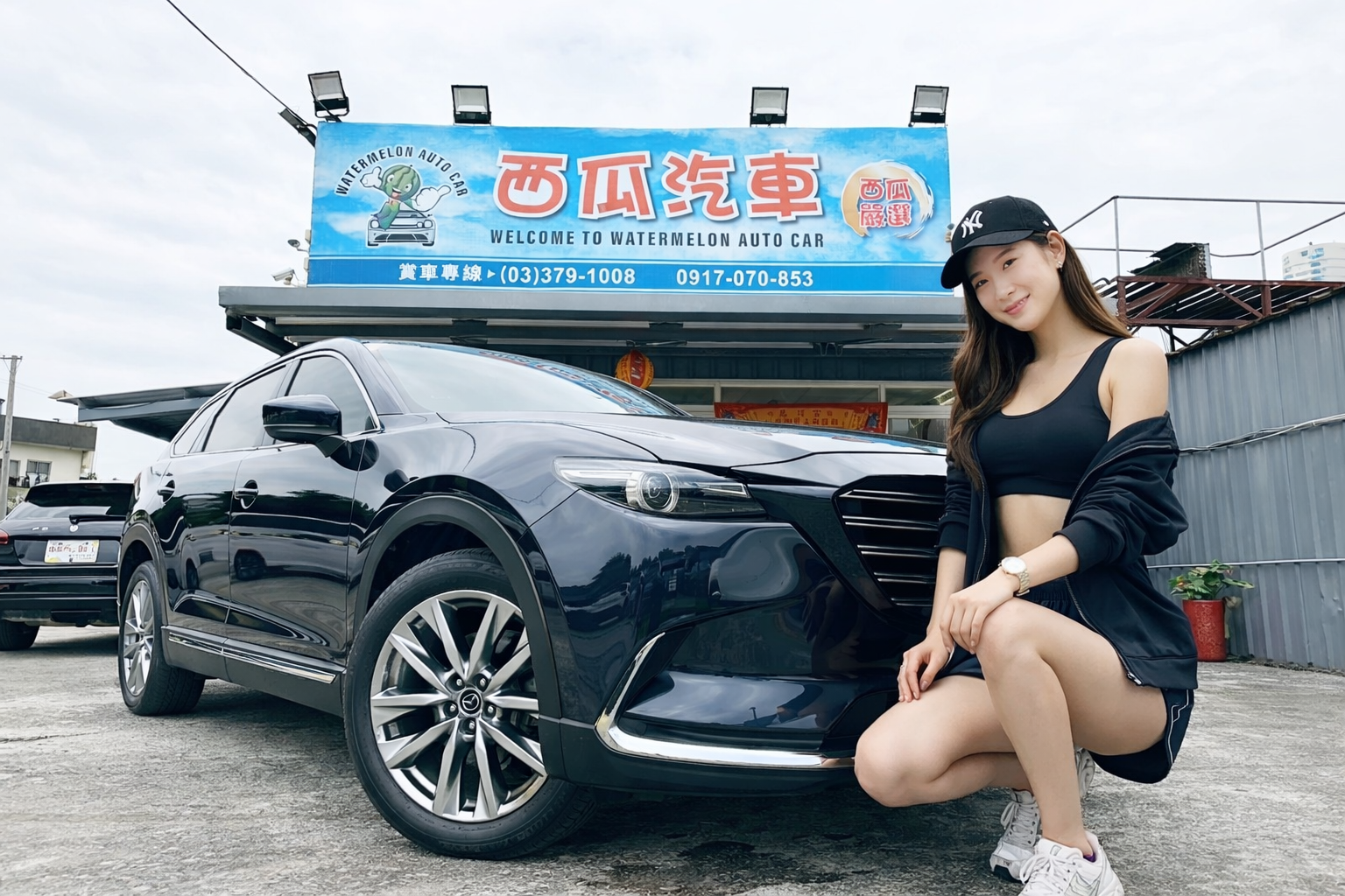 LINE ID:goodcar888 2017年 Mazda CX-9 SKY-G AWD旗艦型 四輪傳動 新車價177萬 七人座  第3張相片