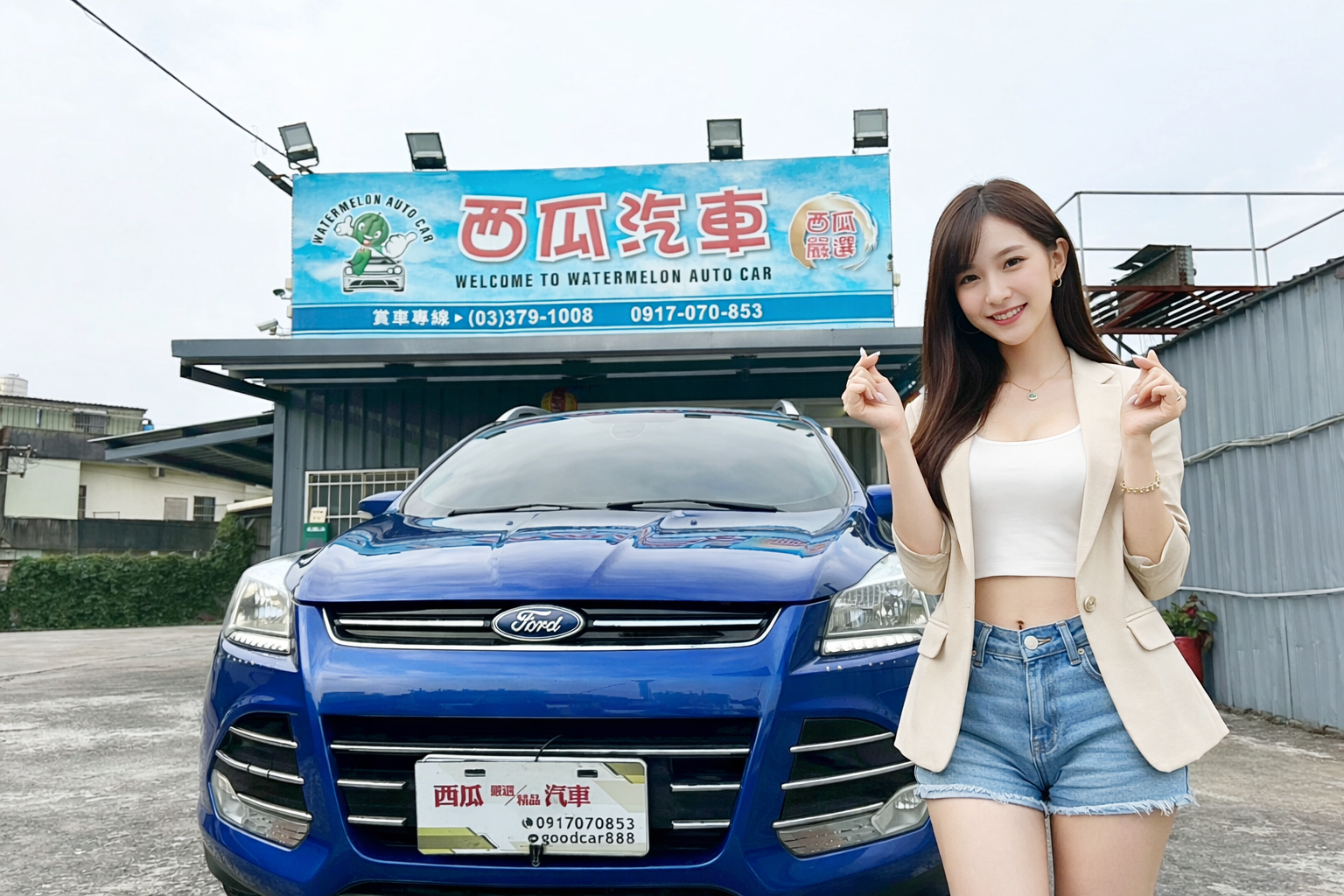 LINE ID:goodcar888 2013年 Ford Kuga 1.6時尚經典型 新車價100萬 僅跑八萬 一年跑約6千  第2張相片