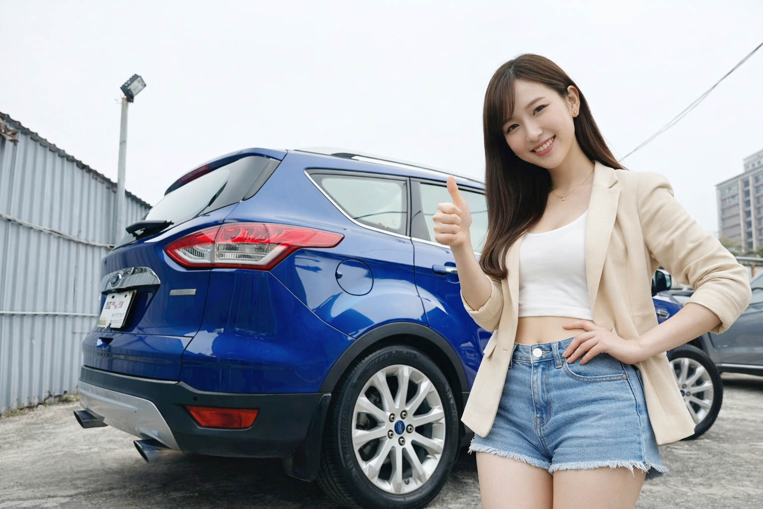 LINE ID:goodcar888 2013年 Ford Kuga 1.6時尚經典型 新車價100萬 僅跑八萬 一年跑約6千  第16張相片