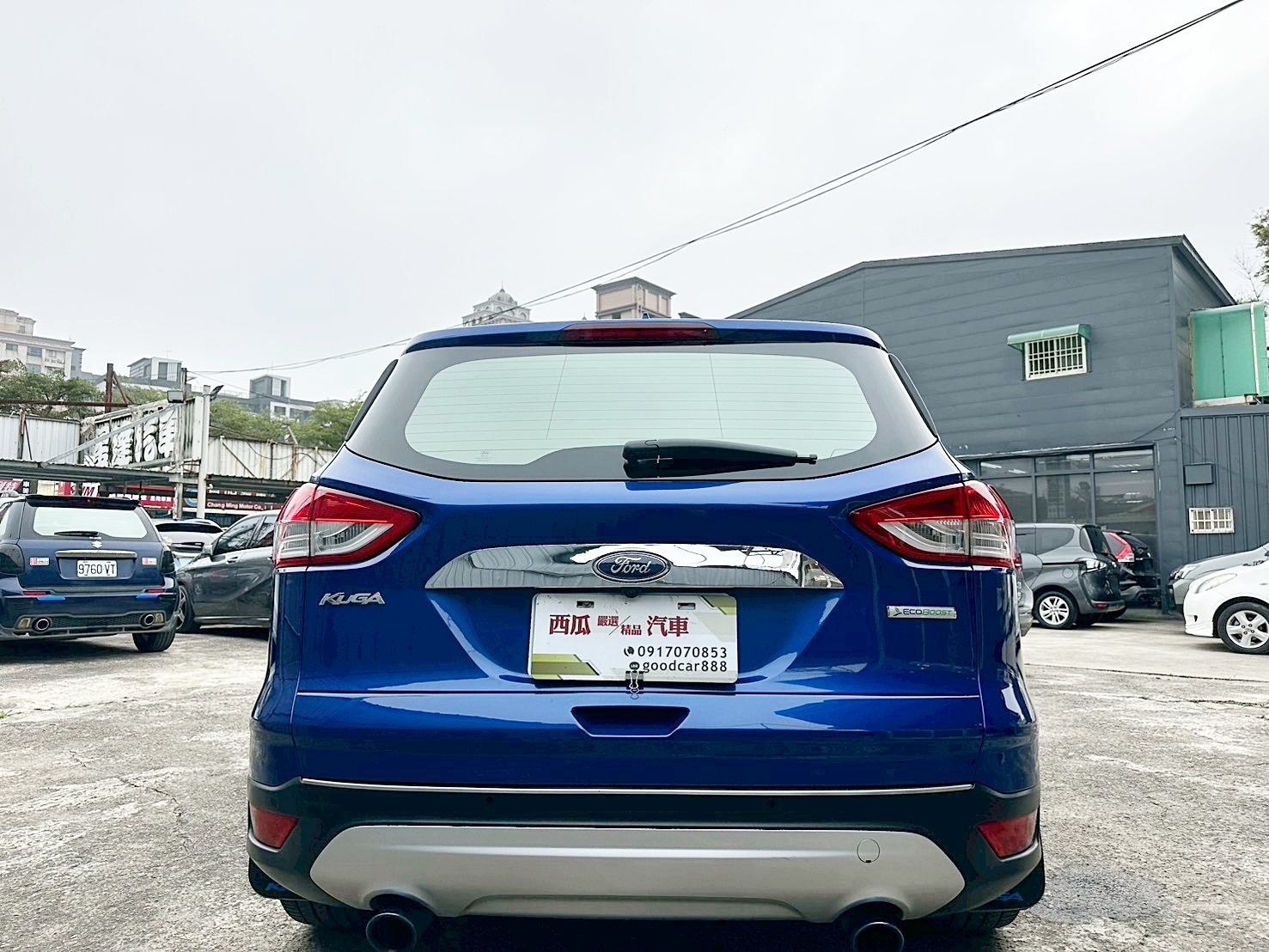 LINE ID:goodcar888 2013年 Ford Kuga 1.6時尚經典型 新車價100萬 僅跑八萬 一年跑約6千  第17張相片