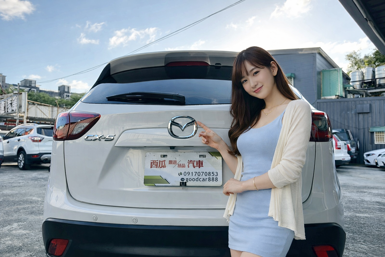 LINE ID:goodcar888 2016年 Mazda CX-5 SKY-D 2WD 新車價120萬 僅跑9萬 原廠保養 全年度稅金14938元 省油省稅  第19張相片