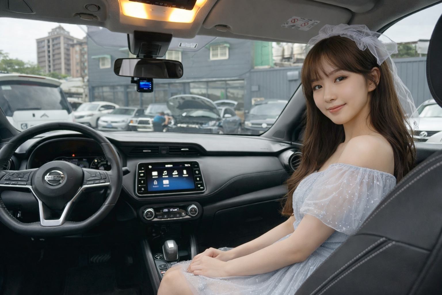 LINE ID:goodcar888 #認證車原版件全省兩年保固 2021年 Nissan Kicks 1.5智行旗艦版 原廠選配黑車頂 僅跑兩萬  第7張相片