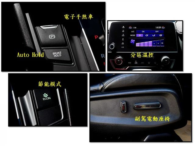 【預約來店賞車享更多優惠】★5.5代小改款★最頂級S版★1.5省油省稅金★地球夢引擎★可全貸  第19張相片