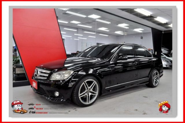 賓士 妥善率最高的一款車 W204 C300 AMG 後四出 天窗 左右獨立恆溫空調 後座出風口  第1張相片