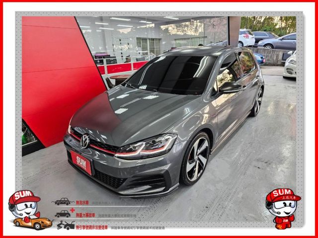 經典小鋼炮  福斯  GTI  7.5代  數位儀表 6速自手排 ACC跟車系統 車道偏移輔助系統  第1張相片