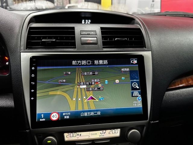 2006 Toyota Camry 2.0 E版 一手車  內裝級新 恆溫 胎壓偵測 電折 導航 後座出風口  第12張相片