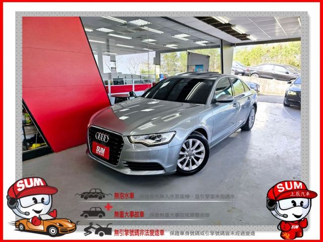 2011 AUDI A6 IKEY 摸門 盲點 電折 天窗 後座出風口 倒車影像  第1張相片