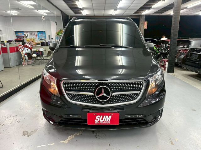 2020 BENZ VITO 箱型商旅車 實跑11萬 安卓機 倒車影像 導航  第3張相片