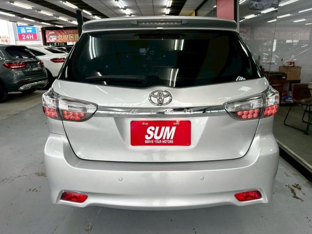 2013 TOYOTA WISH E版 絕版經典好車 恆溫 抬顯 螢幕 ISOFIX 行車紀錄器  第4張相片