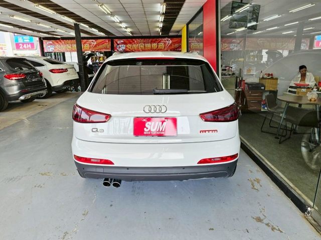 2015 AUDI Q3 僅跑12萬 恆溫 定速 電動座椅 摸門 KW V3避震 BREMBO卡鉗  第4張相片