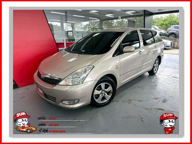 2005 TOYOTA WISH 電折 恆溫 安卓機 倒車影像 7人座 載貨載人兩相宜  第1張相片