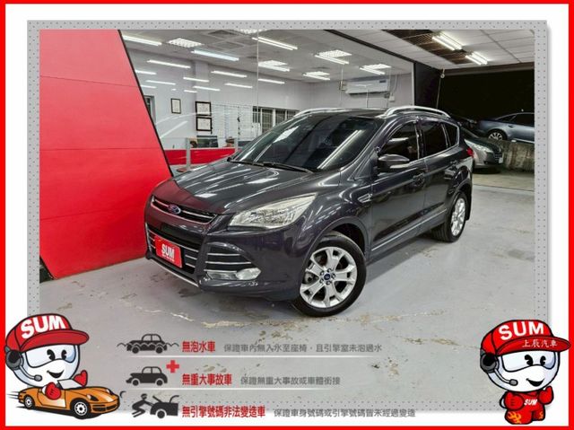 2015 福特 KUGA 2.0柴油 IKEY 摸門 螢幕 倒車影像 盲點 腳踢 電尾門 定速 車道偏離(變換)警示  第1張相片