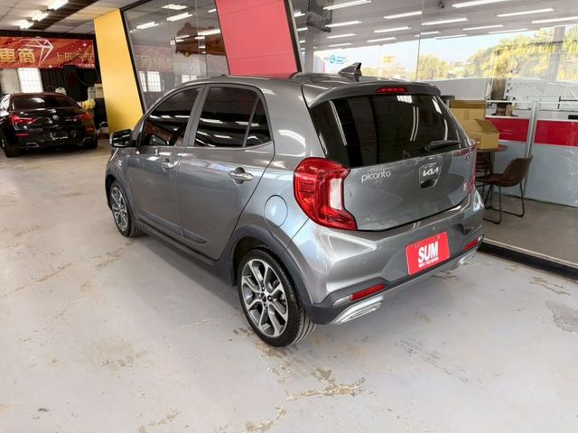 2023 Kia Picanto 1.2 X-Line 僅跑1.4萬 IKEY 摸門 螢幕 倒車影像 車道維持 車道偏離  第2張相片