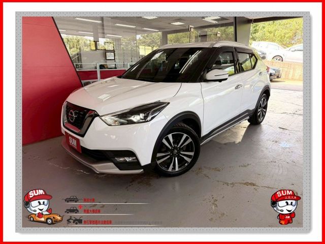 2019 NISSAN KICKS 智型旗艦版 IKEY 摸門 盲點 360環景 抬顯 恆溫 車道偏離警示 車道變換輔助  第1張相片