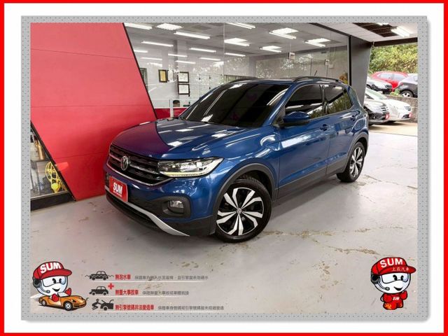 2020 VW T-CROSS 230 TSI LIFE 1.0 跨界小休旅 IKEY 摸門 ACC AEB 6SRS  第1張相片