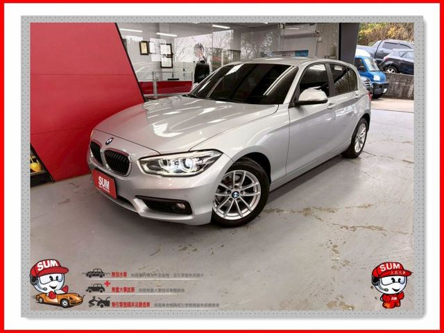 2016 BMW 118I 小改款 僅跑8萬 一手女用車 IKEY 摸門 恆溫 定速 雙電動座椅 電折  第1張相片