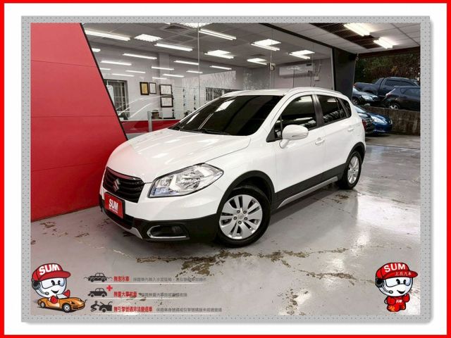 2015 SUZUKI SX-4 PLUS一手僅跑12萬 IKEY 摸門 恆溫 電折 螢幕 倒車影像 安卓機 定速 抬顯  第1張相片