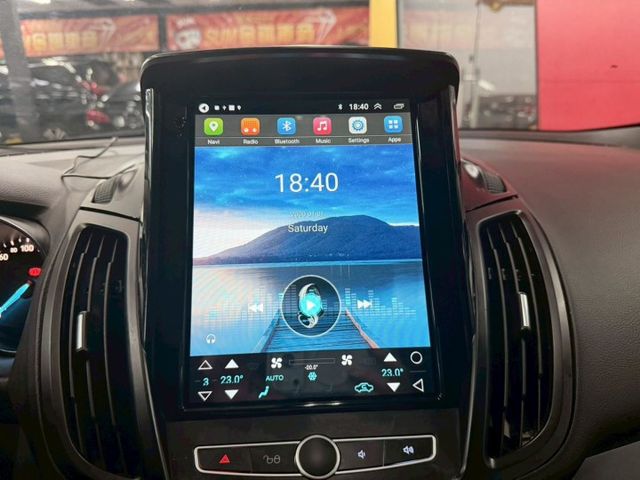 2016 FORD KUGA 1.5僅跑10萬 獨立恆溫 電折 安卓機 倒車影像 定速  第14張相片