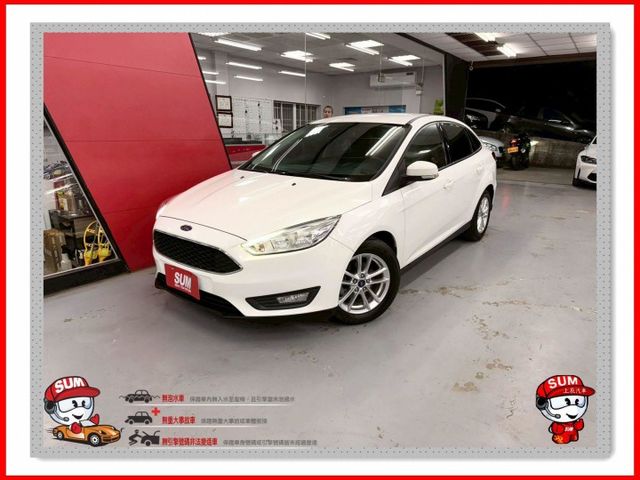 2017 FORD FOCUS 一手僅跑4萬 恆溫 倒車影像 螢幕  第1張相片