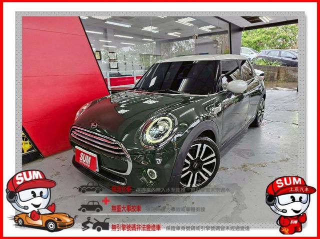 2020 MINI JUBILEE LINE EDITION 台灣專屬 英倫探索版 僅跑6萬 原車黑色 外表貼膜  第1張相片