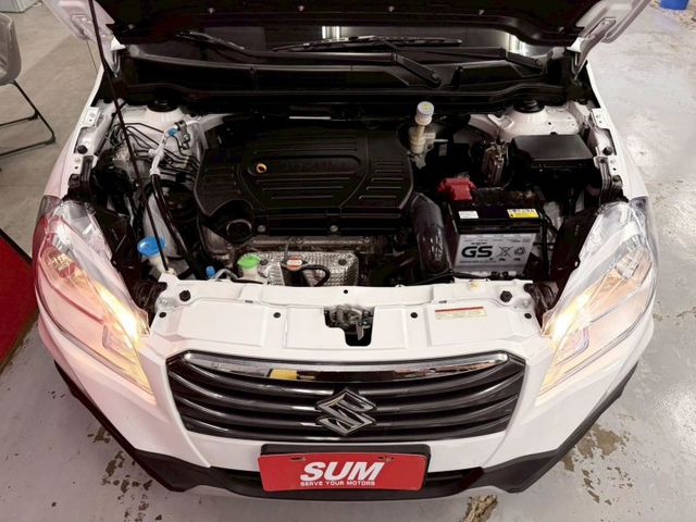 2015 SUZUKI SX-4 PLUS一手僅跑12萬 IKEY 摸門 恆溫 電折 螢幕 倒車影像 安卓機 定速 抬顯  第5張相片