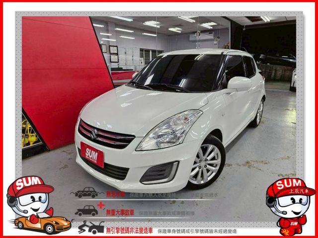 2015  SUZUKI SWIFT 僅跑6萬 電折後視鏡 行車紀錄器 冷暖空調  第1張相片