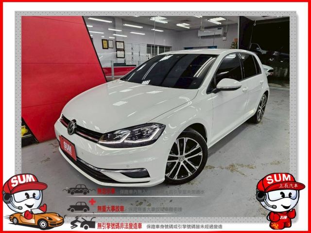 2020 VW GOLF 280 TSI STYLE 僅跑3萬 IKEY 盲點 ACC AEB 車道變換輔助 車道偏離警  第1張相片