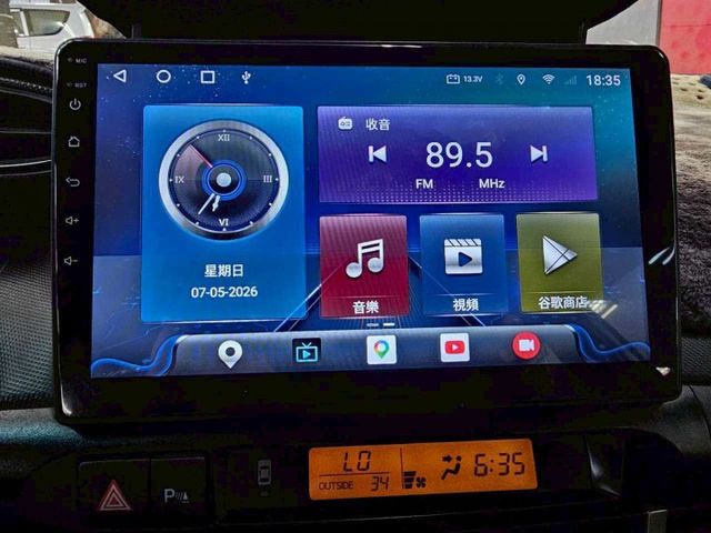 2015年 WISH 安卓機 恆溫空調 後做出風口  倒車影像 電折  第15張相片